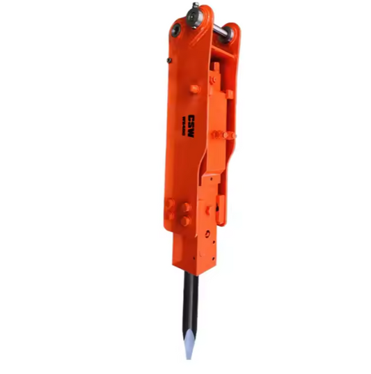 Excavator Hydraulic Breaker SB10 WB400 Rock Hammer Breaker Top Type Hydraulic Stone Breaker for 0.8 - 2.5 Ton Excavators